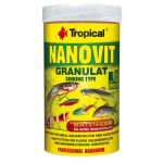 TROPICAL Nanovit Granulat 250ml/175g granulované krmivo pro malé akvarijní ryby