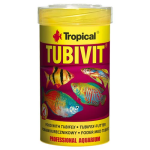 TROPICAL Tubivit 100ml/20g krmivo s vysokým obsahem bílkovin pro všežravé a masožravé ryby