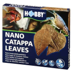 HOBBY Nano Catappa Leaves- 12 ks listy Catappa mandlovník mořský