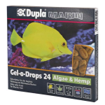 DUPLA Marin Gel-o-Drops 24 Algae & Hemp - Želé krmivo pro mořské ryby -řasy a konopí 12x2g