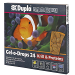 DUPLA Marin Gel-o-Drops 24 Krill & Proteins - Želé krmivo pro mořské ryby -krill a proteiny 12x2g