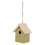 ZOLUX Dřevěná budka na hnízdění pro ptáky s bidlo 17x12x20cm domek
