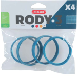 ZOLUX RODY3 spojovací kroužek modrý 4ks